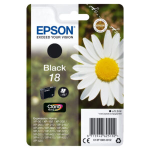Cartucho de Tinta Original Epson C13T18014012 Negro
