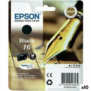 Cartucho de Tinta Original Epson Negro (10 Unidades)