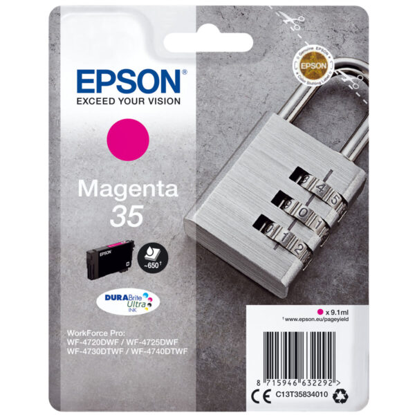 Cartucho de Tinta Original Epson C13T35834010 (16,1 ml) Magenta