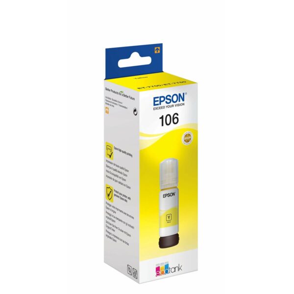 Tinta para Recargar Cartuchos Epson 235M914 70 ml Amarillo - Imagen 3