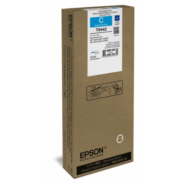 Cartucho de Tinta Compatible Epson C13T944240 35,7 ml 3000 pp. Negro Cian - Imagen 3