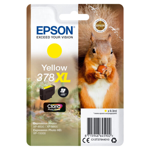 Cartucho de Tinta Original Epson EP64590 9,3 ml Amarillo - Imagen 2