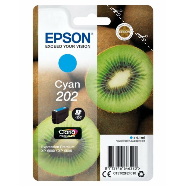 Cartucho de Tinta Original Epson EP64622 (4,1 ml) Cian - Imagen 2