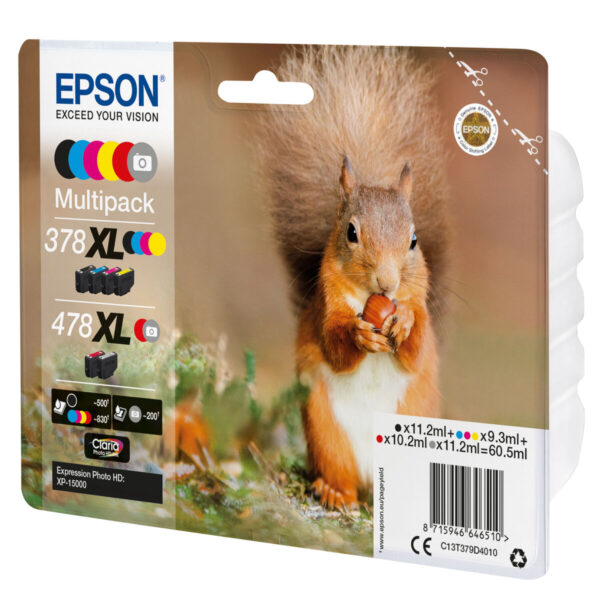 Cartucho de Tinta Original Epson C13T379D4010 - Imagen 3