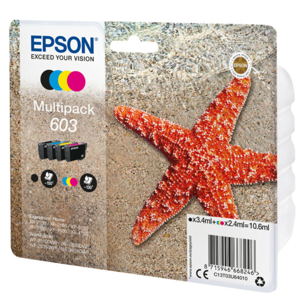 Cartucho de Tinta Original Epson C13T03U64020 10,6 ml Multicolor - Imagen 2