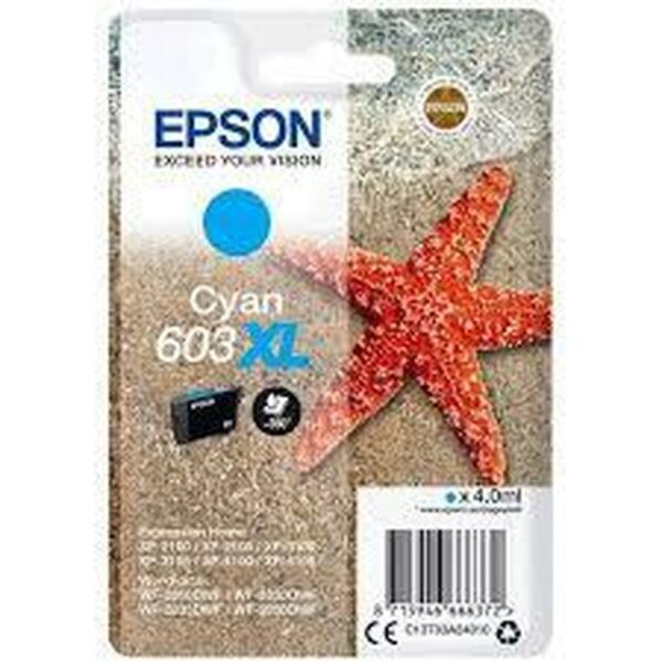 Cartucho de Tinta Original Epson 603 XL Cian (10 Unidades) - Imagen 2