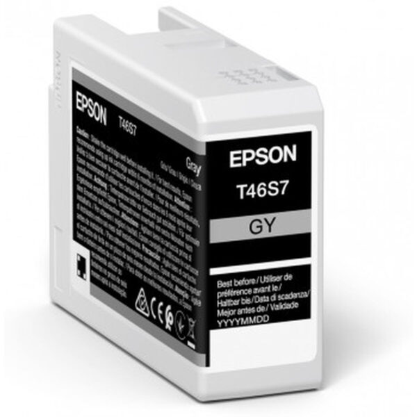 Cartucho de Tinta Original Epson UltraChrome Pro Negro Gris 25 ml - Imagen 2