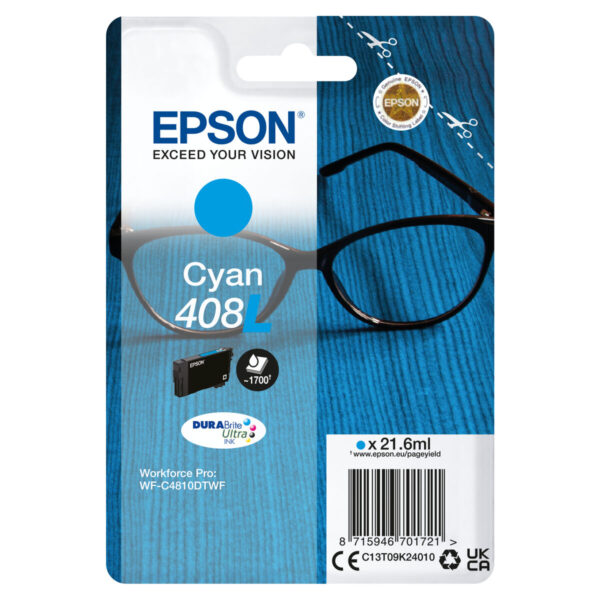 Cartucho de Tinta Original Epson C13T09K24010 Cian - Imagen 2
