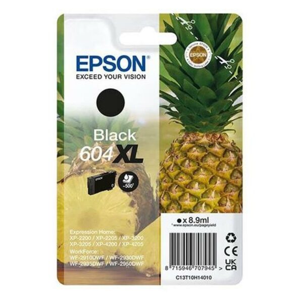 Cartucho de Tinta Original Epson XP-2200 WF-2910DWF Negro (10 Unidades) - Imagen 2
