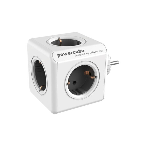 Regleta Enchufes Cubo Allocacoc Powercube Original 1100 5 salidas 250 V 16 A - Imagen 3