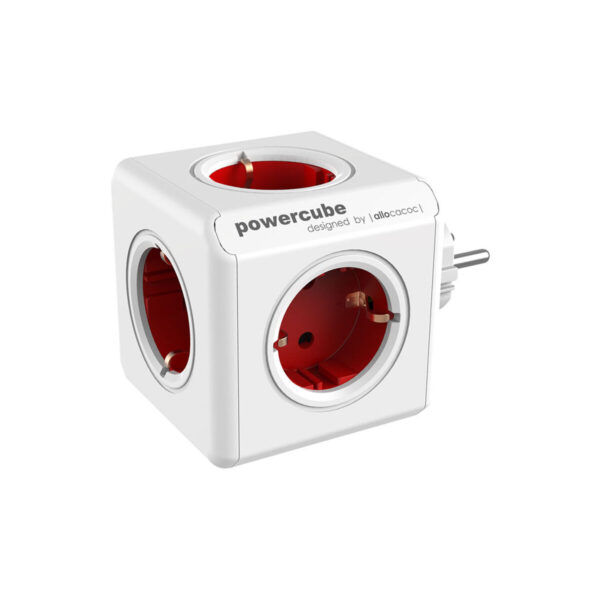 Regleta Enchufes Cubo Allocacoc Powercube Original 1100 5 salidas 250 V 16 A - Imagen 4
