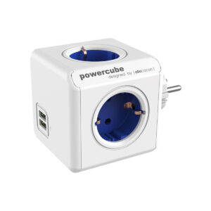 Regleta Enchufes Cubo Allocacoc Powercube Original 1202 USB 250 V 16 A