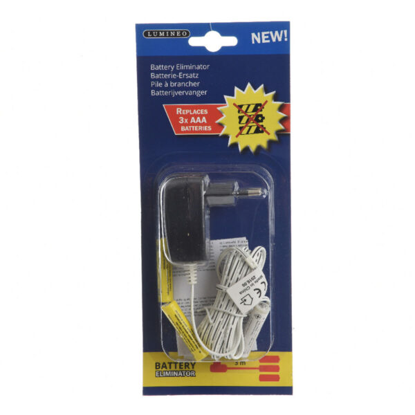 Eliminador de Pilas Lumineo Interiores 4,5 V 3 x AAA