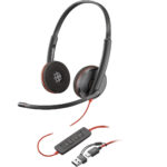 Auriculares Poly 8X228AA Negro