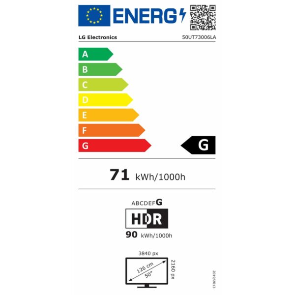 Smart TV LG 50UT73006LA.AEUQ 50" 4K Ultra HD LED HDR D-LED - Imagen 9