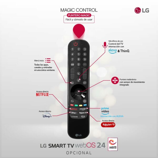 Smart TV LG 50UT73006LA.AEUQ 50" 4K Ultra HD LED HDR D-LED - Imagen 5