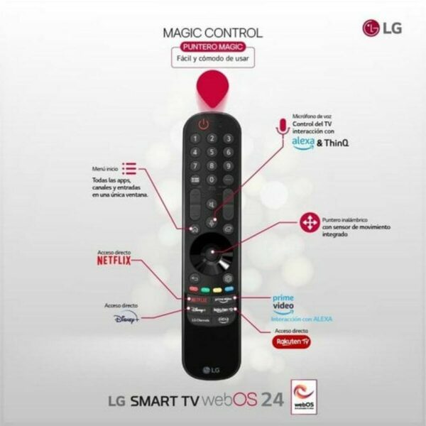 Smart TV LG 55UT80006LA 55" 4K Ultra HD LED HDR D-LED - Imagen 7