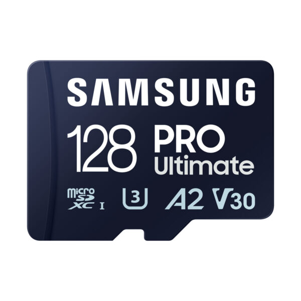 Tarjeta de Memoria Micro SD con Adaptador Samsung PRO Ultimate 128 GB - Imagen 2