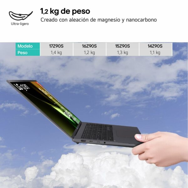 Laptop LG 16Z90S-G.AD89B - Imagen 3