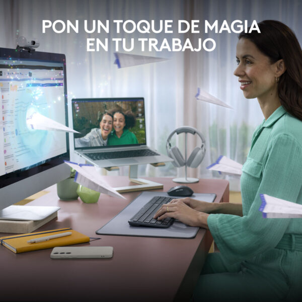 Teclado Inalámbrico Logitech 920-012455 Grafito QWERTY - Imagen 2