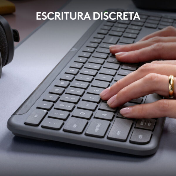 Teclado Inalámbrico Logitech 920-012455 Grafito QWERTY - Imagen 6