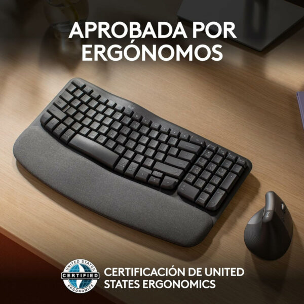 Teclado Logitech 920-012296 Grafito Español QWERTY - Imagen 5