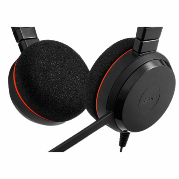 Auriculares con Micrófono Jabra Evolve 20 MS Stereo Negro - Imagen 3