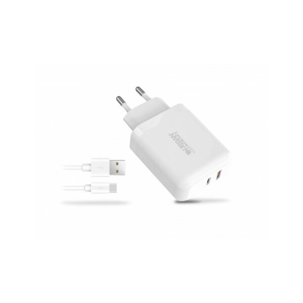 Cargador portátil Urban Factory PSC45UF Blanco - Imagen 3