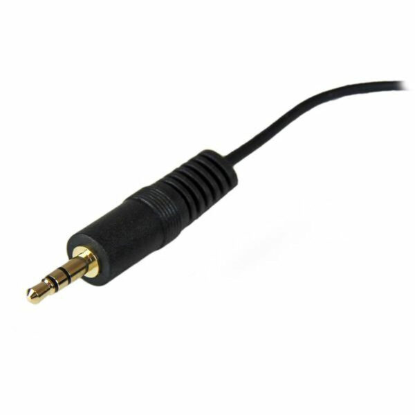 Cable Alargador Jack (3,5 mm) Startech MU12MF               3,7 m Negro - Imagen 3