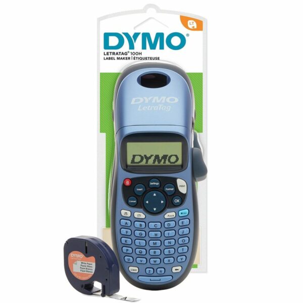 Rotuladora Eléctrica Dymo LETRATAG LT-100H Azul (1 unidad) - Imagen 3