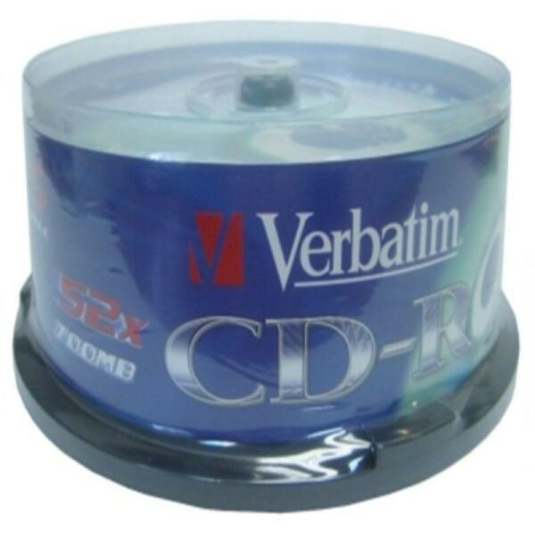 CD-R Verbatim 43432 700 MB 52x (25 uds) 700 MB - Imagen 2