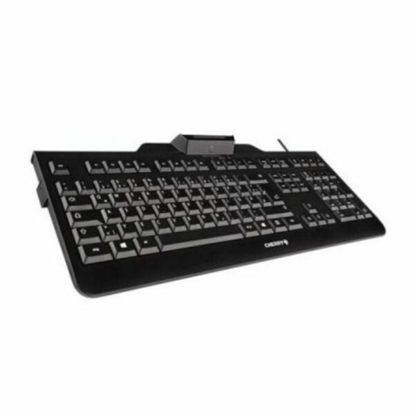 Teclado con Lector Cherry JK-A0100ES-2 Negro Qwerty Español - Imagen 3
