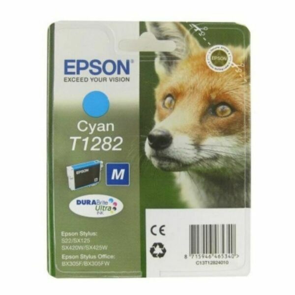 Cartucho de Tinta Original Epson C13T12824012 Cian - Imagen 2
