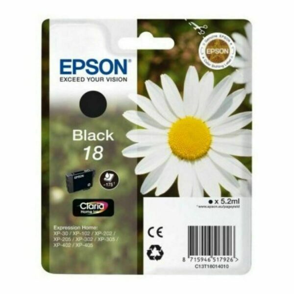 Cartucho de Tinta Original Epson C13T18014012 Negro - Imagen 2