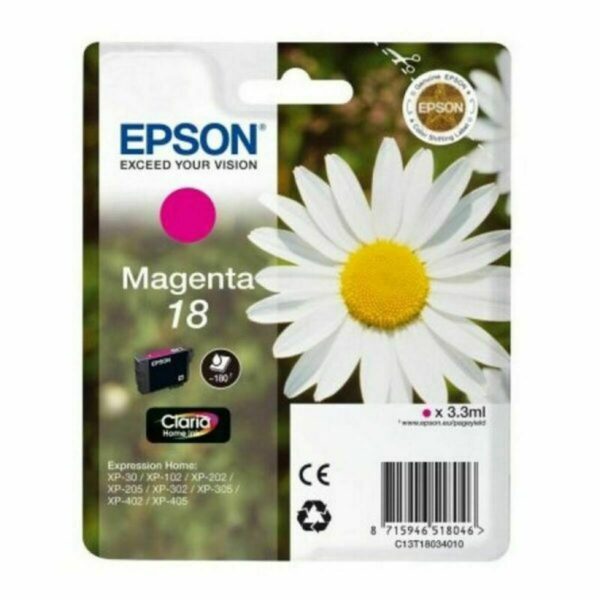 Cartucho de Tinta Original Epson C13T18034012 Magenta - Imagen 2
