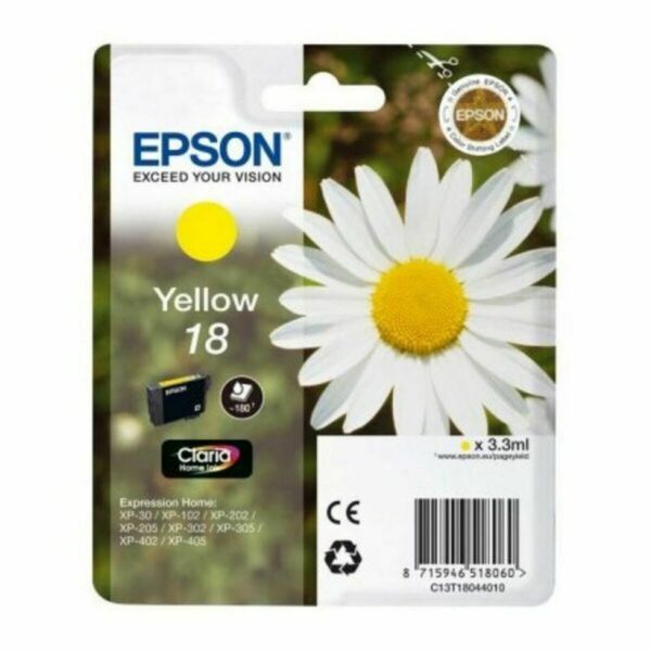 Cartucho de Tinta Original Epson Cartucho 18 amarillo Amarillo - Imagen 2