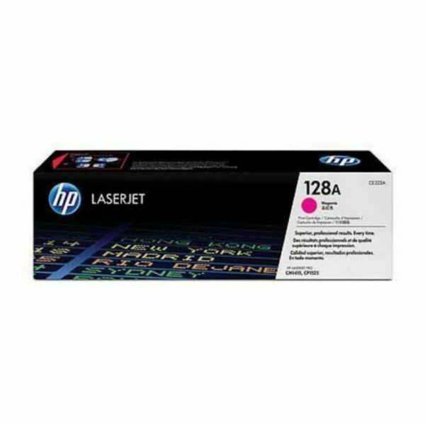 Tóner Original HP 128A Amarillo Magenta - Imagen 2