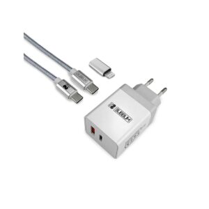 Cargador de Pared Subblim SUBCHG-3WPD10 Blanco