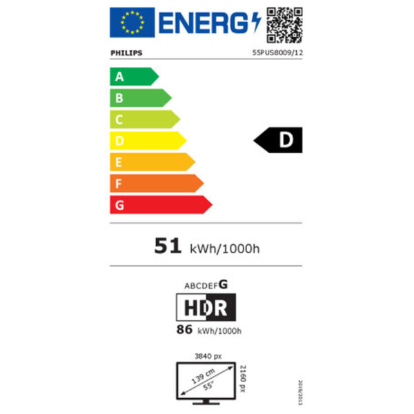 Smart TV Philips 50PUS8009 4K Ultra HD LED 50" - Imagen 3