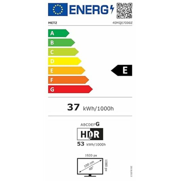 Smart TV Metz 40MQE7000Z Full HD 40" LED QLED - Imagen 2