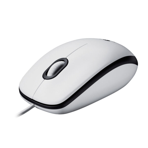Ratón con Cable y Sensor Óptico Logitech M100 Blanco 1000 dpi - Imagen 3