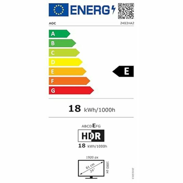 Monitor AOC 24B3HA2 Full HD 24" 23,8" 100 Hz - Imagen 7