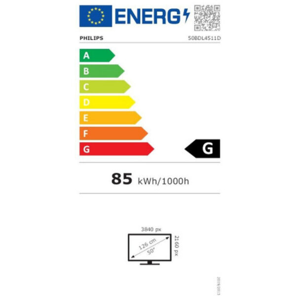 Monitor Videowall Philips 50BDL4511D/00 LED 4K UHD 50" 4K Ultra HD - Imagen 3