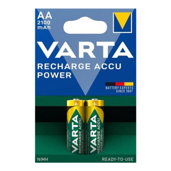 Pila Varta LONGLIFE Ni-MH AA 2100 mAh 1,2 V 1,2 V (2 Unidades) - Imagen 2