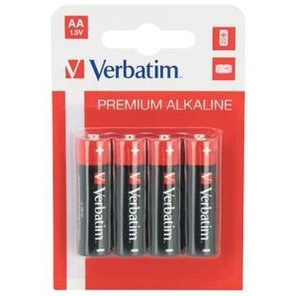 Pilas Alcalinas Verbatim LR06 1,5 V (20 Unidades) - Imagen 2