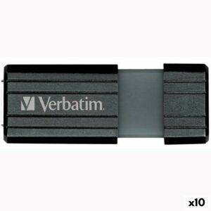 Memoria USB Verbatim Store'n'Go PinStripe Negro 16 GB