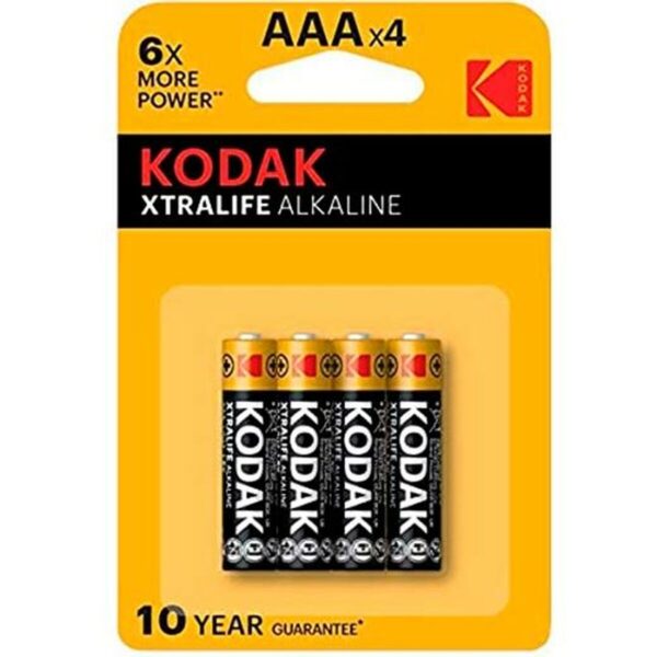 Pilas Kodak Xtralife LR03 AAA 4 Piezas (10 Unidades) - Imagen 2