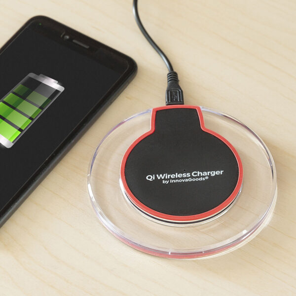 Cargador Inalámbrico para Smartphones Qi InnovaGoods - Imagen 3