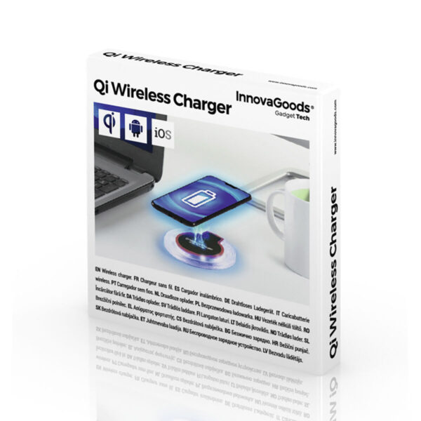 Cargador Inalámbrico para Smartphones Qi InnovaGoods - Imagen 5