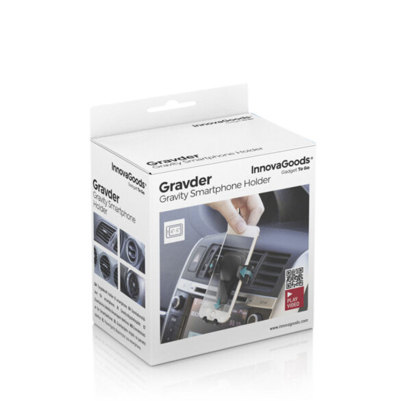 Soporte Gravitatorio de Móviles para Coche Gravder InnovaGoods - Imagen 8
